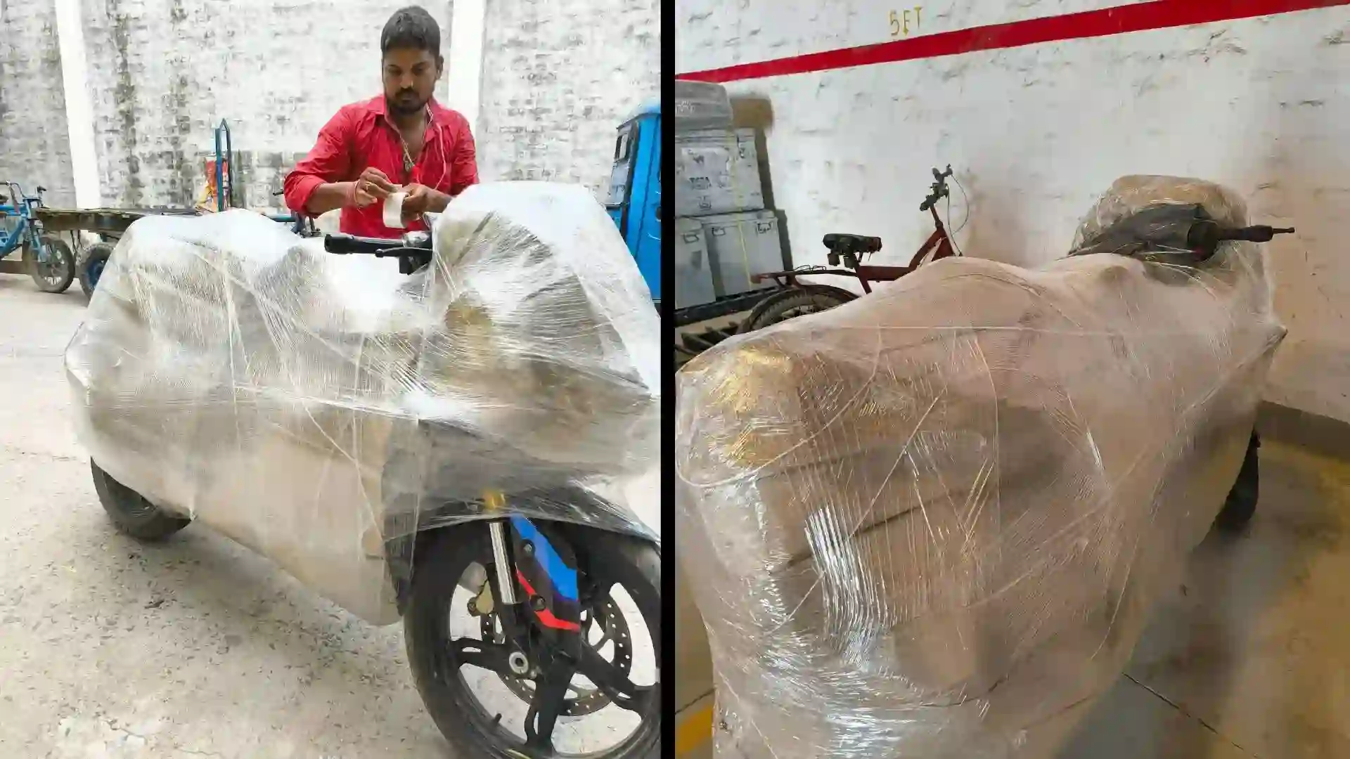 Bike Transport by best packers and movers in bhagalpur